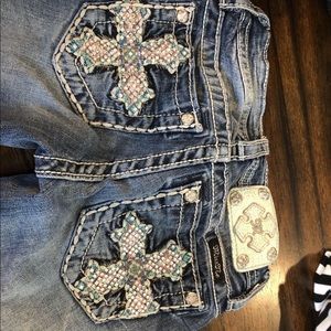 Girls Miss Me sz7 jeans